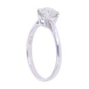 9ct White Gold 1.00ct Brilliant Cut Diamond Solitaire Ring