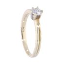 9ct Yellow Gold 0.25ct Diamond Solitaire Ring