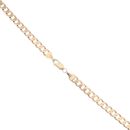 9ct Yellow Gold Curb Chain 18"
