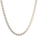 9ct Yellow Gold Curb Chain 20"