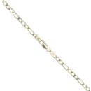 9ct Yellow Gold Figaro Chain 22"