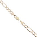 9ct Yellow Gold Figaro Chain 22"