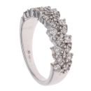 18ct White Gold 0.50ct Brilliant Cut Diamond Fancy Ring
