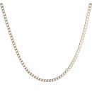 9ct Yellow Gold Curb Chain 22"