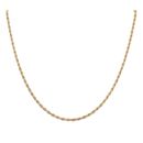 9ct Yellow Gold Rope Chain 20"