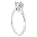 18ct White Gold 0.60ct Triangular Cut Diamond Cluster Ring