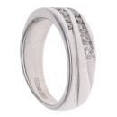 9ct White Gold 0.25ct Brilliant Cut Diamond Fancy Ring