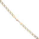 9ct Yellow Gold Double Link Curb Chain 18"