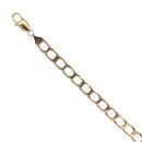 9ct Yellow Gold Curb Bracelet 8"