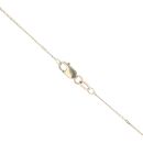 9ct Yellow Gold 1.00ct Champagne And Colourless Diamond Cross Pendant And Chain 18"