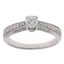 18ct White Gold 0.52ct Diamond Solitaire Ring