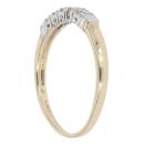 9ct Yellow Gold 0.25ct Diamond Five Stone Ring