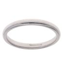 18ct White Gold Wedding Band 2.1mm
