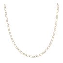 9ct Yellow Gold Figaro Chain 20"