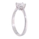 Platinum 0.85ct Diamond Solitaire Ring