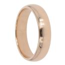 18ct Yellow Gold Court Wedding Ring 5mm