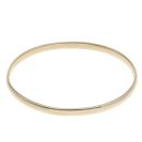 9ct Yellow Gold Plain Bangle