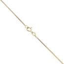 9ct Yellow Gold Patterned Locket And Chain 20"