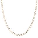 9ct Yellow Gold Curb Chain 22"