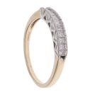 9ct Yellow Gold 0.25ct Princess Cut Diamond Eternity Ring