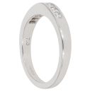 18ct White Gold 0.40ct Princess Cut Diamond Eternity Ring