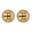 22ct Yellow Gold Ball Stud Earrings