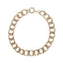 9ct Yellow Gold Curb Bracelet 8"