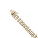 9ct Yellow Gold Fancy Bracelet 8"