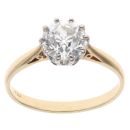 18ct Yellow Gold 1.50ct Old Cut Diamond Solitaire Ring