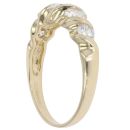 14ct Yellow Gold Cubic Zirconia Five Stone Ring