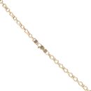 9ct Yellow Gold Fancy Bow Chain 20"