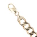 9ct Yellow Gold Curb Bracelet 8"