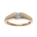 9ct Yellow Gold 0.60cts Certificated Diamond Solitaire Ring