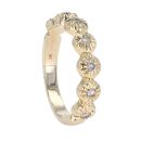 9ct Yellow Gold Diamond Eternity Ring by Anya Belle