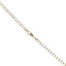9ct Yellow Gold Square Curb Chain 18"