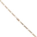 9ct Yellow Gold Figaro Chain 18"