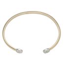 9ct Yellow Gold 0.40ct Diamond Torque Bangle
