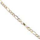 9ct Yellow Gold Figaro Chain 28"