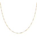 22ct Yellow Gold Disco Twist Chain 18"