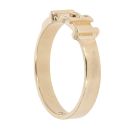 9ct Yellow Gold Buckle Ring