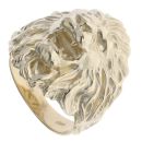 14ct Yellow Gold Lion Signet Ring