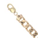 9ct Yellow Gold Curb Bracelet 8"