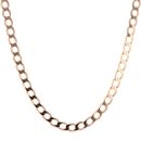9ct Yellow Gold Curb Chain 22"