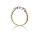 9ct Yellow Gold 0.21ct Diamond Ring
