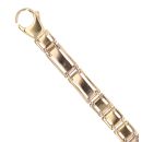 14ct Yellow And White Gold Fancy Bracelet 7"