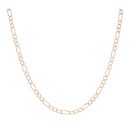 9ct Yellow Gold Figaro Chain 18"