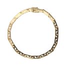 14ct Yellow Gold Fancy Bracelet 8"