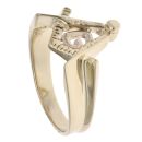 9ct Yellow Gold Masonic G Initial Signet Ring