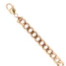 9ct Yellow Gold Curb Bracelet 9"