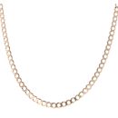 9ct Yellow Gold Curb Chain 20"